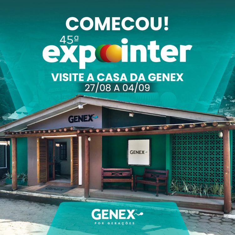 PARTICIPAÇÃO DA GENEX NA EXPOINTER