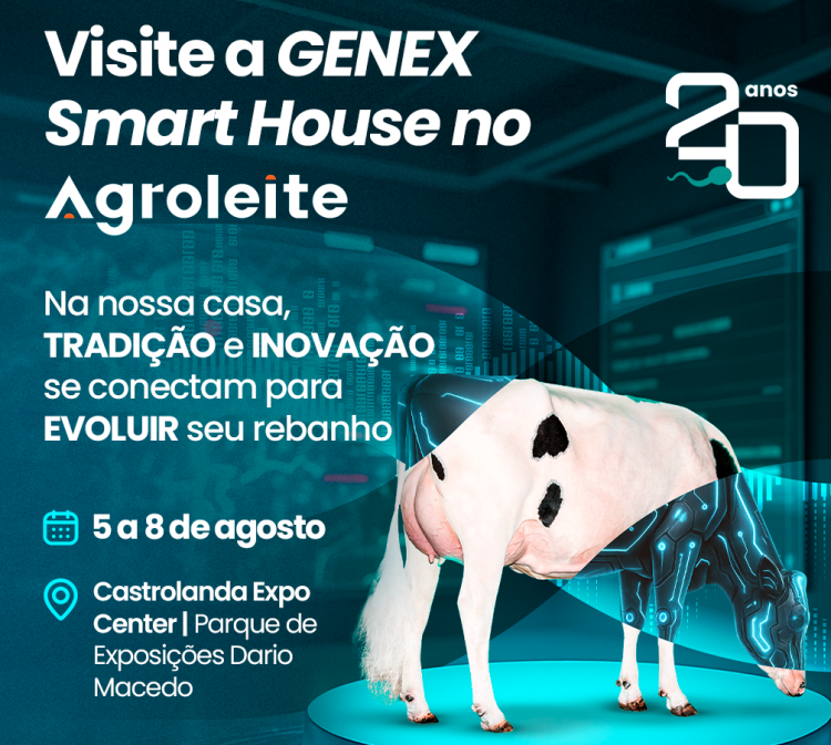 GENEX Brasil leva inovação em inteligência artificial para o Agroleite 2025